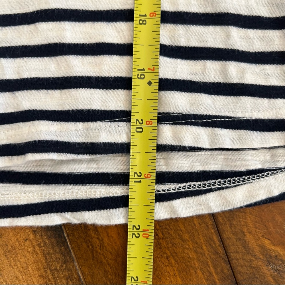 W5 Ric Rac Trimmed Striped Top EUC - Picture 7 of 7